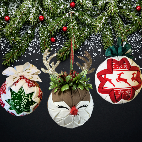 No Sew Patchwork Bauble Workshop at Noah's Ark (Adlington) Thursday 11th December, 7-9pm