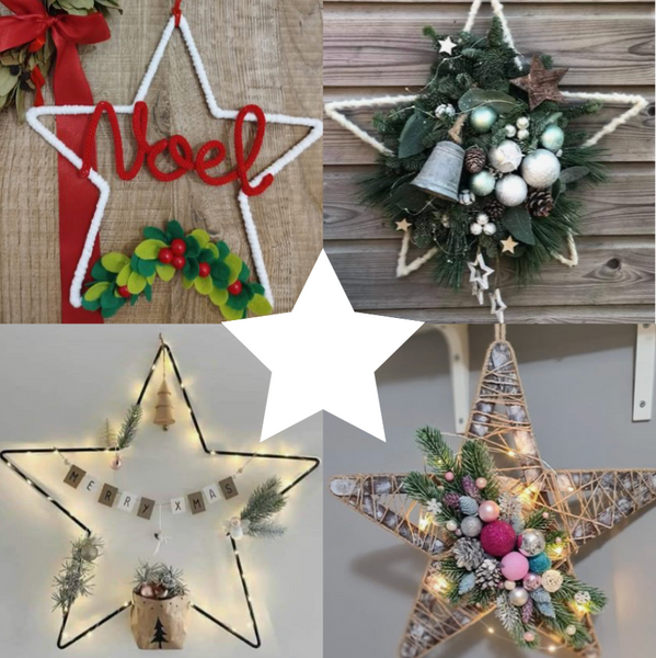 Star Wreath Workshop at Noah's Ark (Adlington) Wednesday 3rd December, 7-9pm