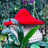 Mushroom Basket Crochet Kit