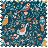 Bird box sewing basket fabric